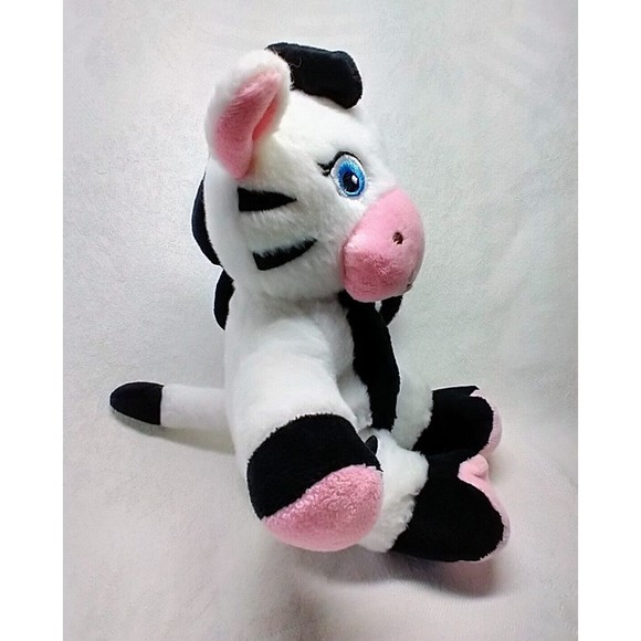 Garanimals Zebra Plush 2010 Approximately 8" Long All Features Sewn Prestige Toy - Picture 3 of 7